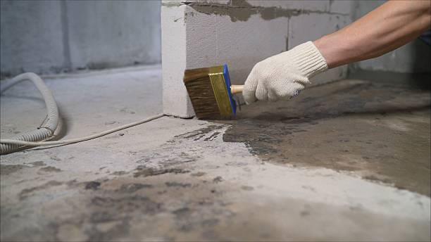 SJ Waterproofing Pros Basement Waterproofing coverage map for Overpeck, OH and surrounding area